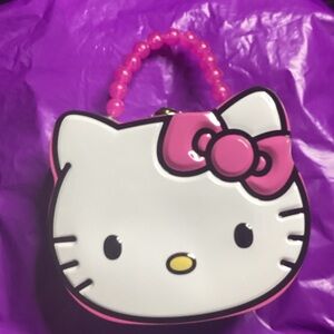 Hello Kitty Pink and White Purse